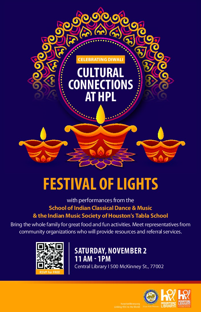 Tabla students to perform in Houston Public Library Diwali Celebration